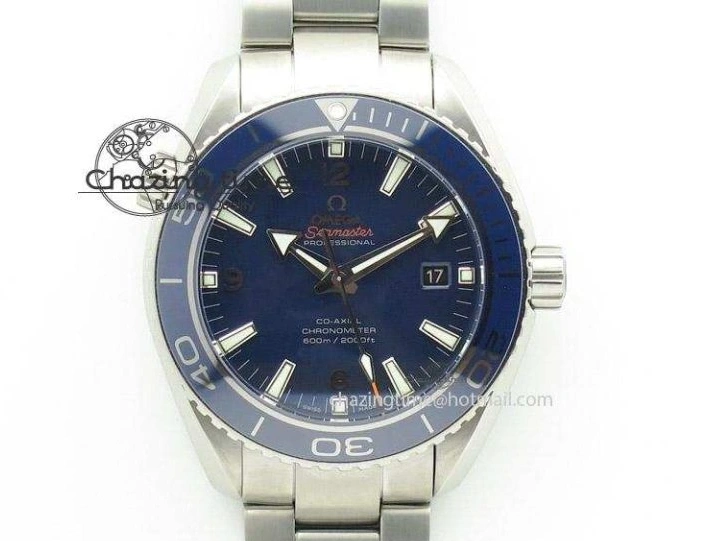 0509 WrinkleFree Seamaster Planet Ocean 600M 43.5mm SS SCF 1:1 Best Edition Black Orange Bezel Black Dial on SS Bracelet A8900 Super Clone 7682
